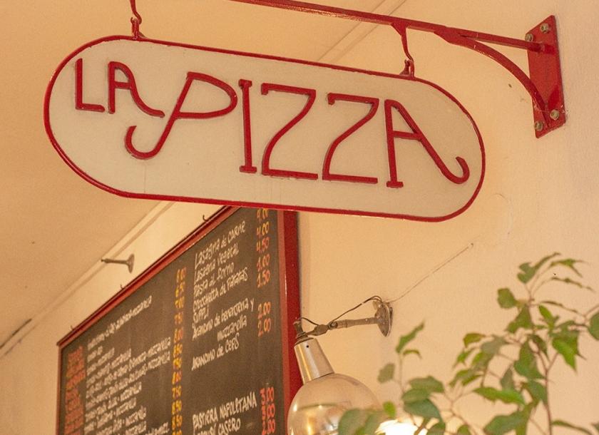 LA PIZZA. Pizza i menjar per emportar